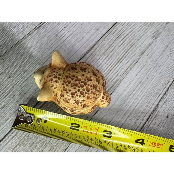 Vtg Harmony Kingdom Pot Bellys "Trixie" Farmyard Times Cat Figurine 2in Long - Picture 10 of 11